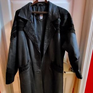 Greg Bell Ladies Leather Coat
